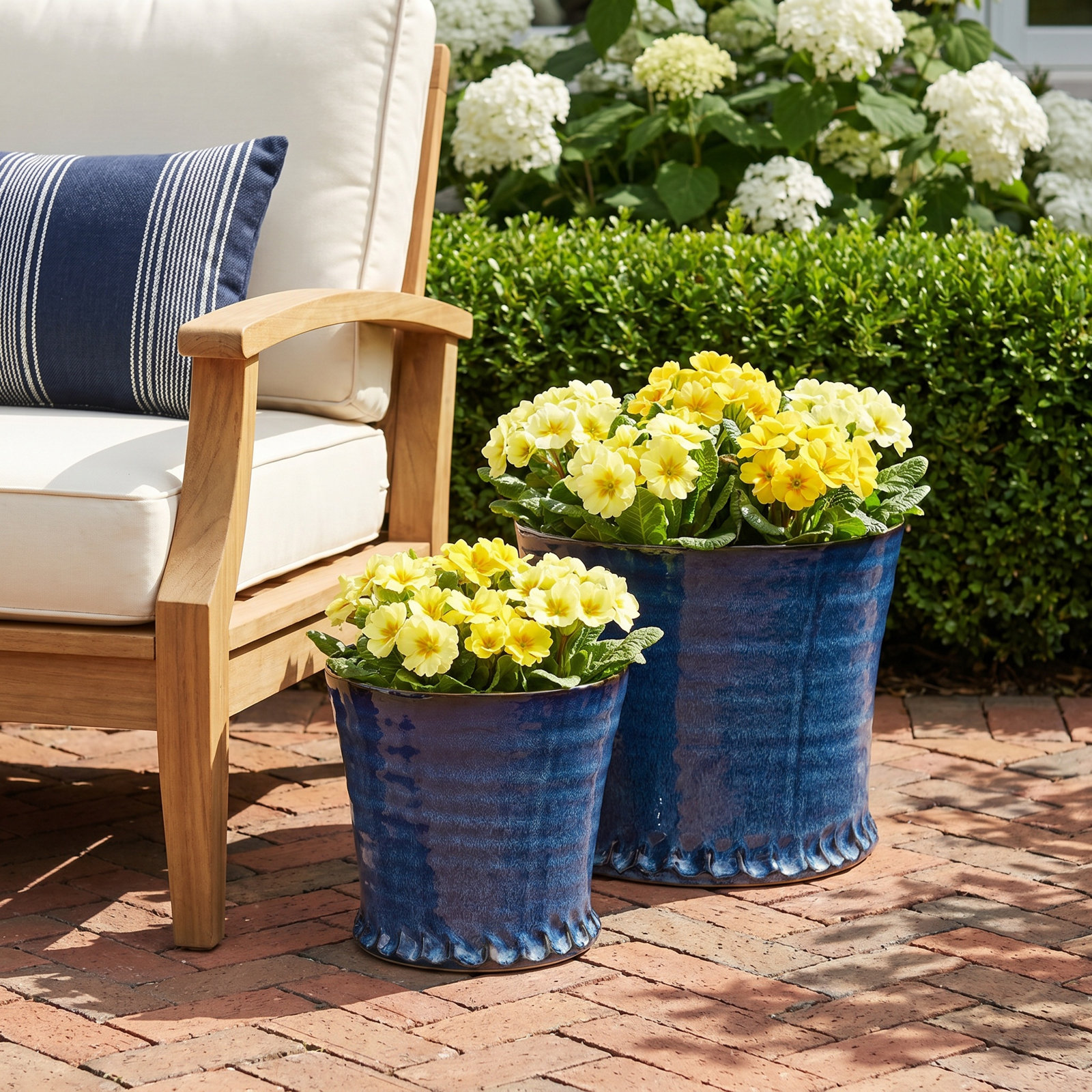 Pampa 7" Handmade Ceramic Pot Planter
