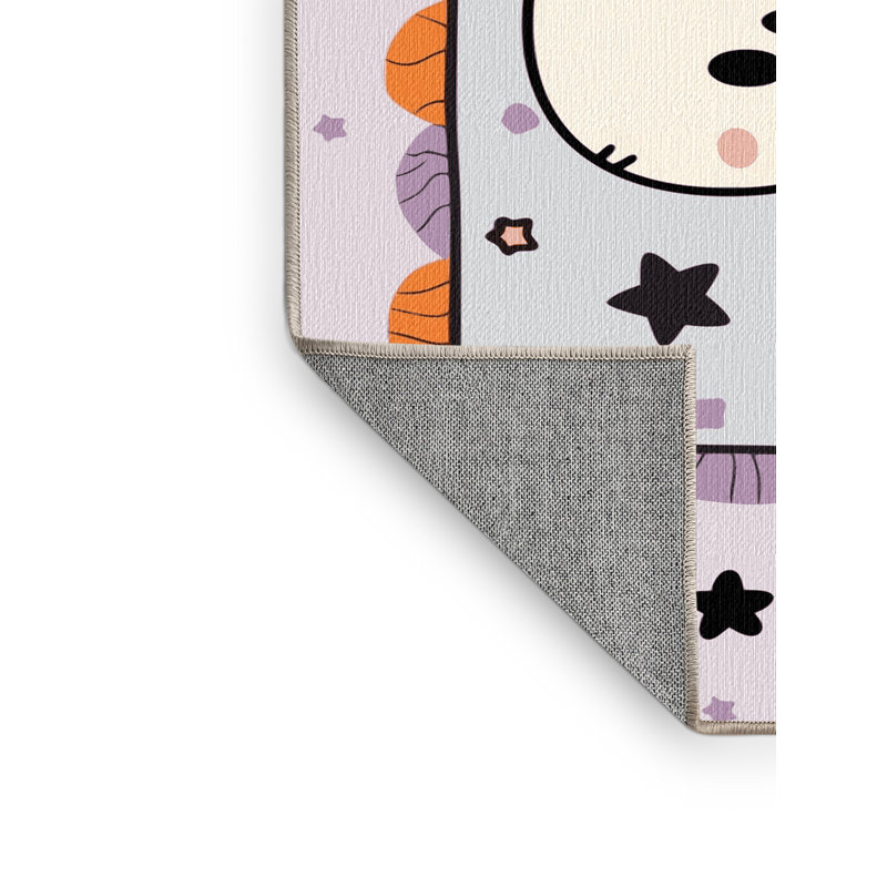 Tapis de Noël lavable The Holiday Aisle®, Rectangle 7 pi x 9 pi