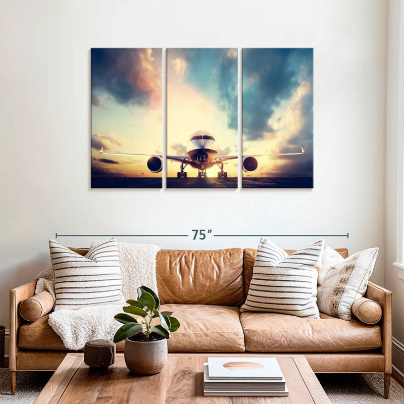 Mehar Grounded Jet, 36" H x 57" W