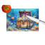 Treasure Chest Glass Cutting Board Large