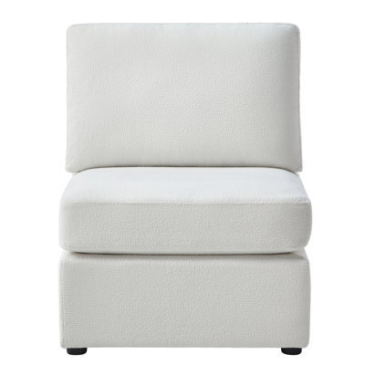 Chauncy Armless Chair - Ivory