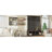 Farmhouse Hall Tree with 4 Hidden Hanging Hooks, Versatile Walnut Seating Bench with 8 Doors, Entryway Shoe Cabinet with Open Compartment-129768474