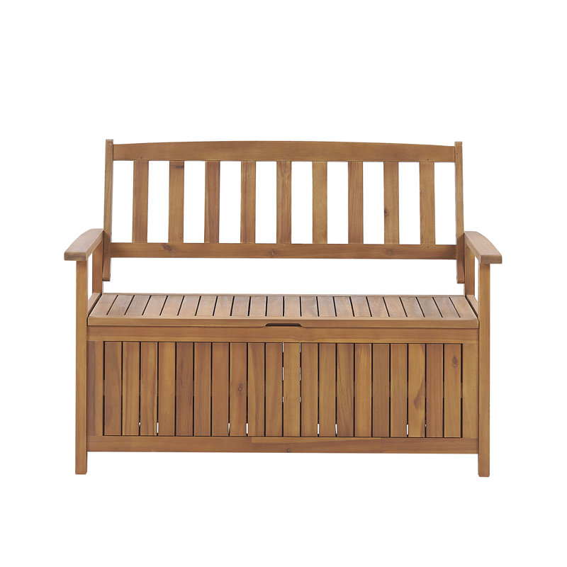Lasse Solid Wood Acacia Outdoor Bench