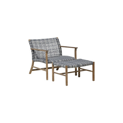 Catherine Outdoor Teak Lounge Chair