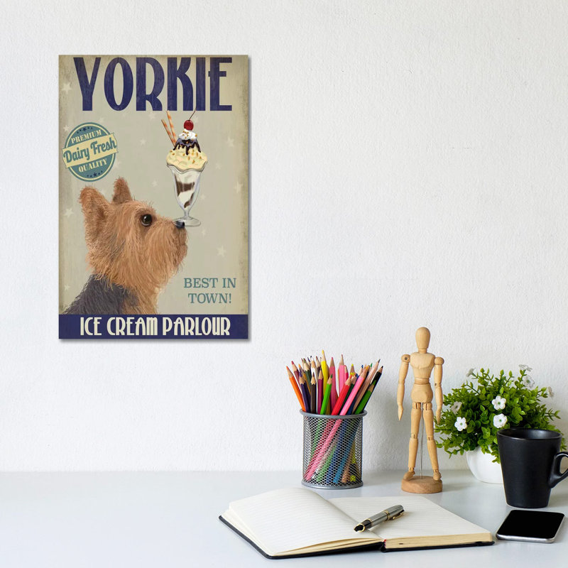 Love Letter by Fab Funky - Wrapped Canvas Poster, 20.32 cm H x 30.48 cm W