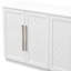 Armoire de rangement à 4 portes, tablettes réglables-1813244744