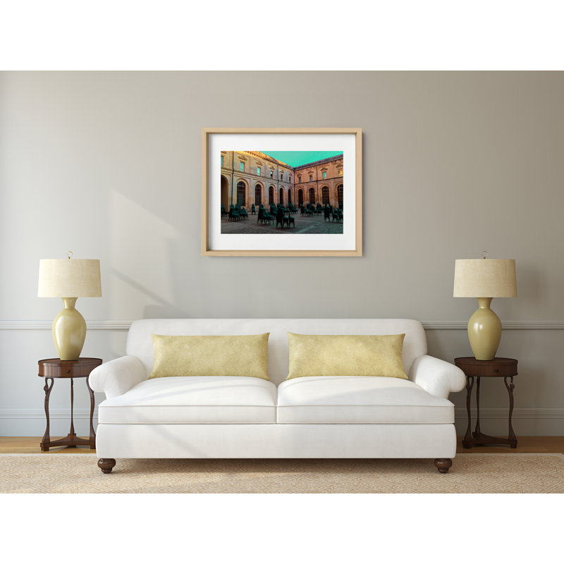 Take A Seat Print by Joseph Regan, 26" H x 36" W x 0.75" D, Natural