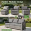5 - Person Patio Conversation Set-1459368493