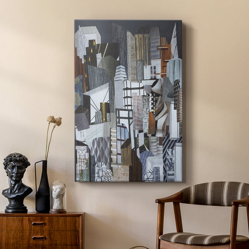 Western Metropolis - galerie Cavas sur mesure, H 27 po x l 18 po