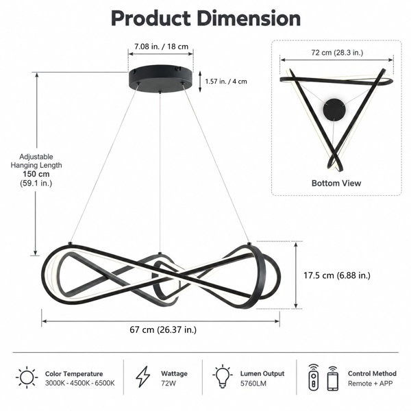 Dimensions du produit