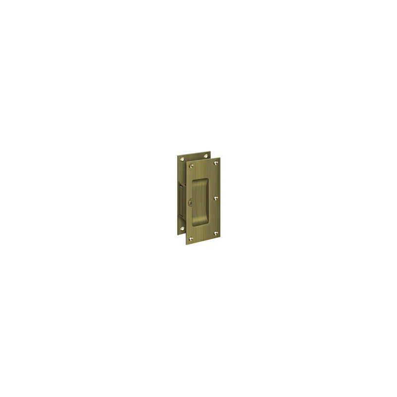 Brass Shutter / Door Accessory, Antique Brass