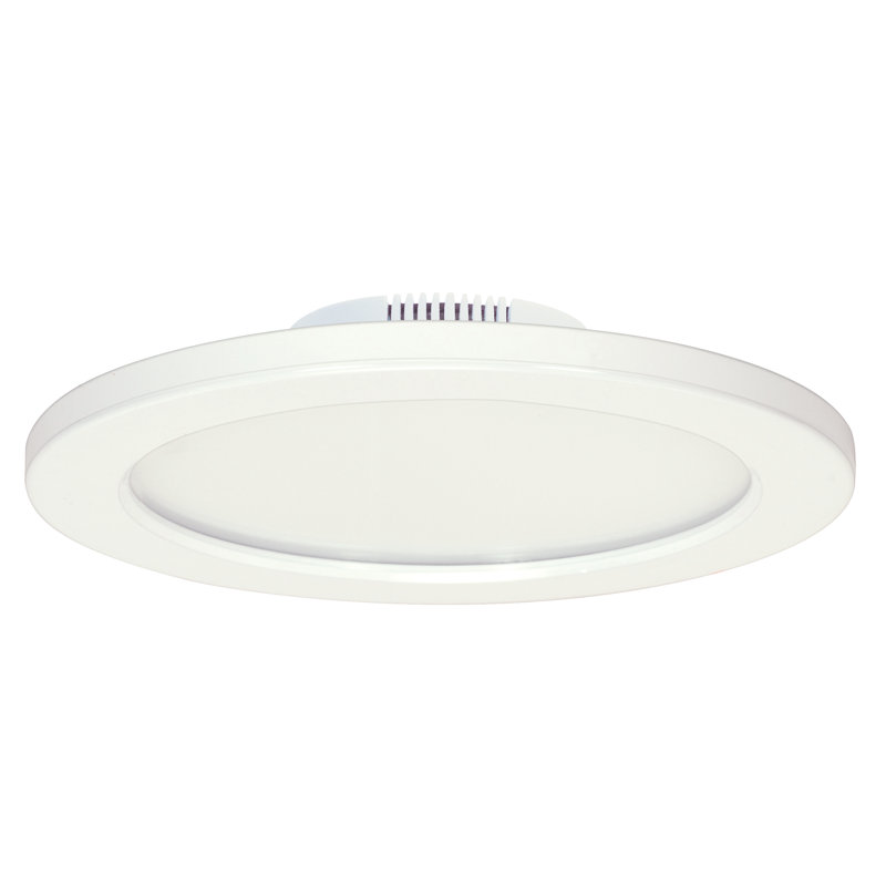 Rudnick LED Flush Mount, White