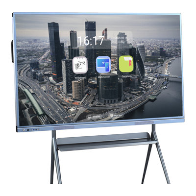 JYXCN Smart Board 75 Inch, Maximize Engagement! All-in-One Touch Screen Interactive Whiteboard with Dual System & Cloud Sharing Digital Whiteboard for Education & Office?