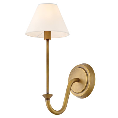 Greta Linen Wall Sconce by Hinkley