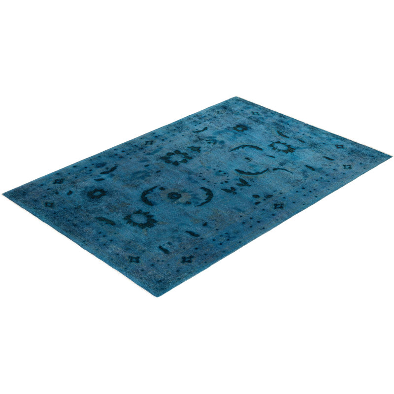 Conchita One-of-a-Kind 4' 4" X 6' 4" Hand Knotted Area Rug
