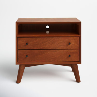 Williams 2-Drawer Nightstand with Shelf