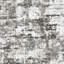 Tapis abstrait en polypropylène gris Siante-1660189737