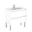 Ensemble de meuble-lavabo simple l 32 "avec miroir Ambra-24535164-125004421