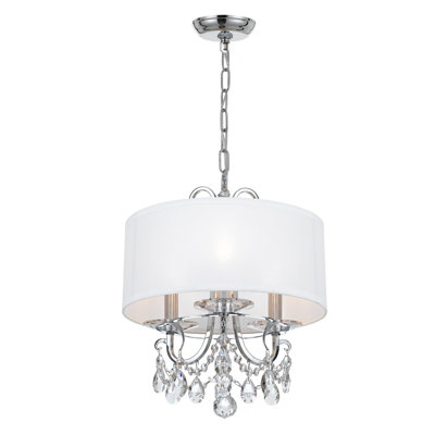 Luminaire suspendu tambour 3 lumières Elane