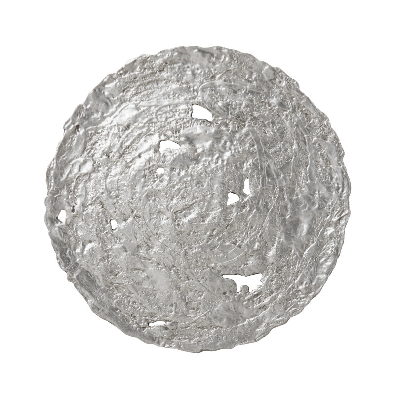 Molten Wall Décor, Silver
