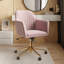 Chaise de travail en velours Eramus-2132975374-2132975372