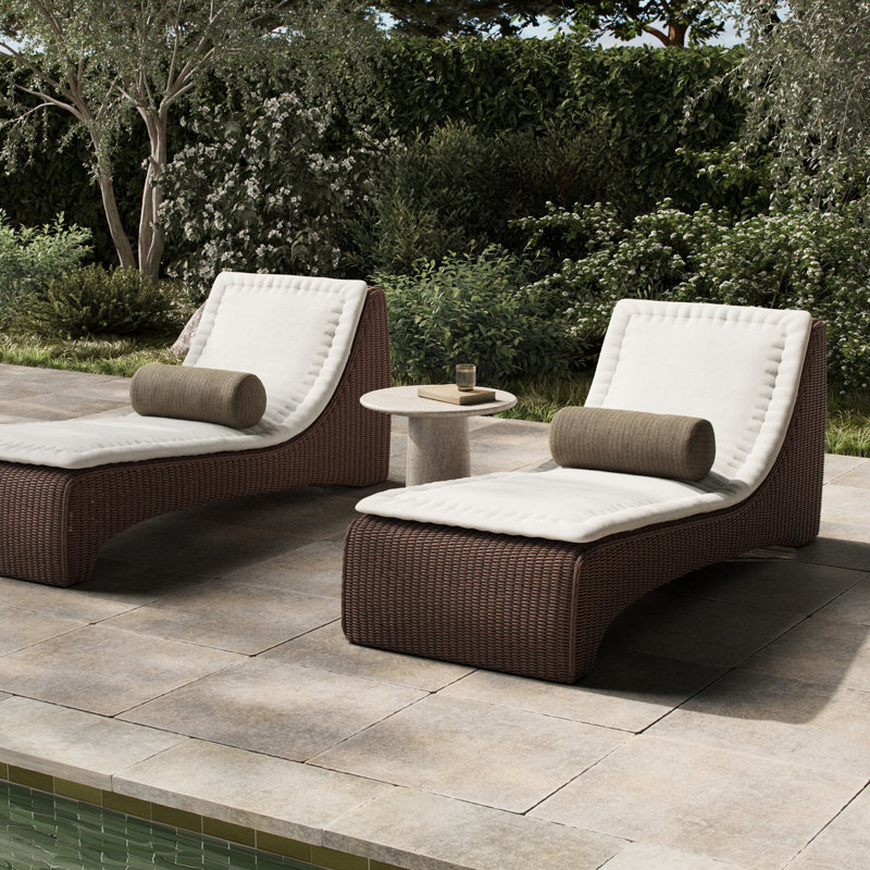 Mazu Outdoor Chaise-Arashi Salt