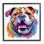 «Ba-352», impression de bouledogue encadré sur bois par Marybeth Cunningham