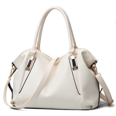 Fashion Soft Pu Leather Tote Bag Commute Handbag Shoulder Messenger Satchel Bag,Tote Lady Handbag