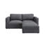 Canapé modulaire en forme de L Bouley Corduroy-1720916942