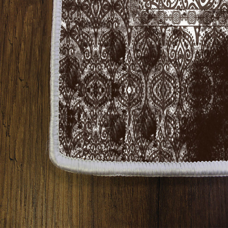 Elegant Hall Carpet, 31.5 x 78.7 inches | 100% Polyester, 0.4 inch Pile Height | Antibacterial, Non-Slip PVC Felt Dot Underside | Machine Washable, Durable Woven Design | Perfect for Entryways & Living Spaces