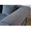 Canapé-lit convertible de 59 pouces avec coussin cylindrique, canapé-lit pliant en velours côtelé avec structure de forme fixe, canapé-lit de salon pour le salon et la chambre à coucher (gris)-830685550
