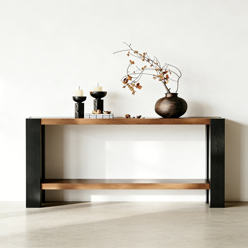 Console Retro Minimalist, H 29,53 po x l 70,87 po x P 13,78 po