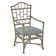 Chaise avec accoudoirs Chippendale