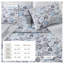 Ensemble de courtepointe bleu avec coquillages Seashell-133568094