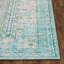 Nile Vintage Medallion Flatweave Green Area Rug-61443450