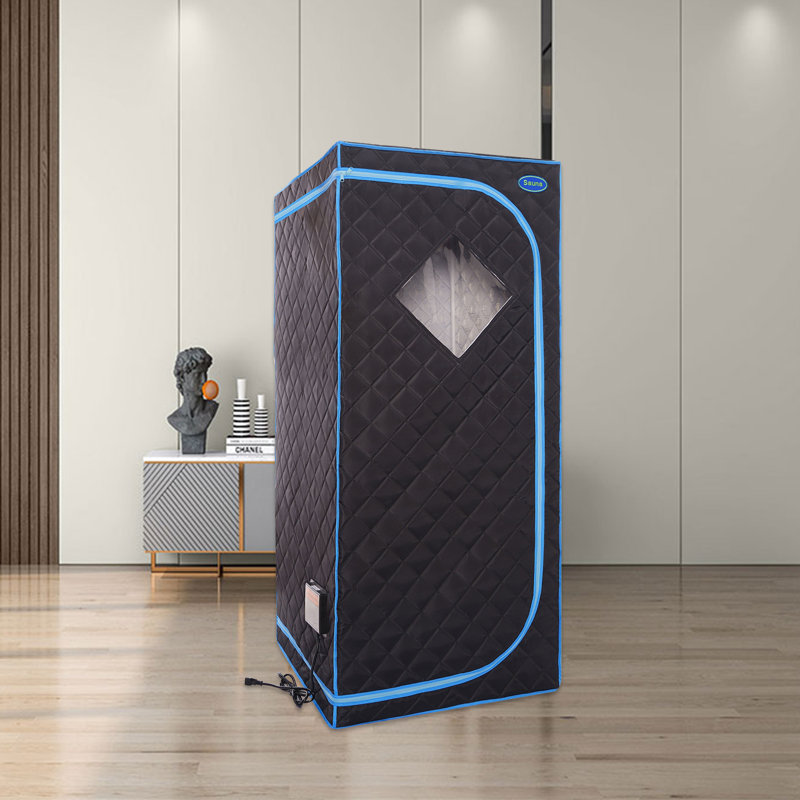 Tente de sauna traditionnelle pour une personne, Noir