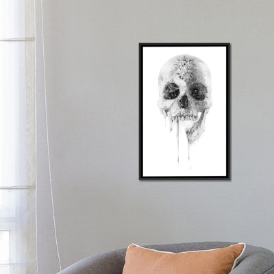 «Crystal Skull», impression sur toile tendue