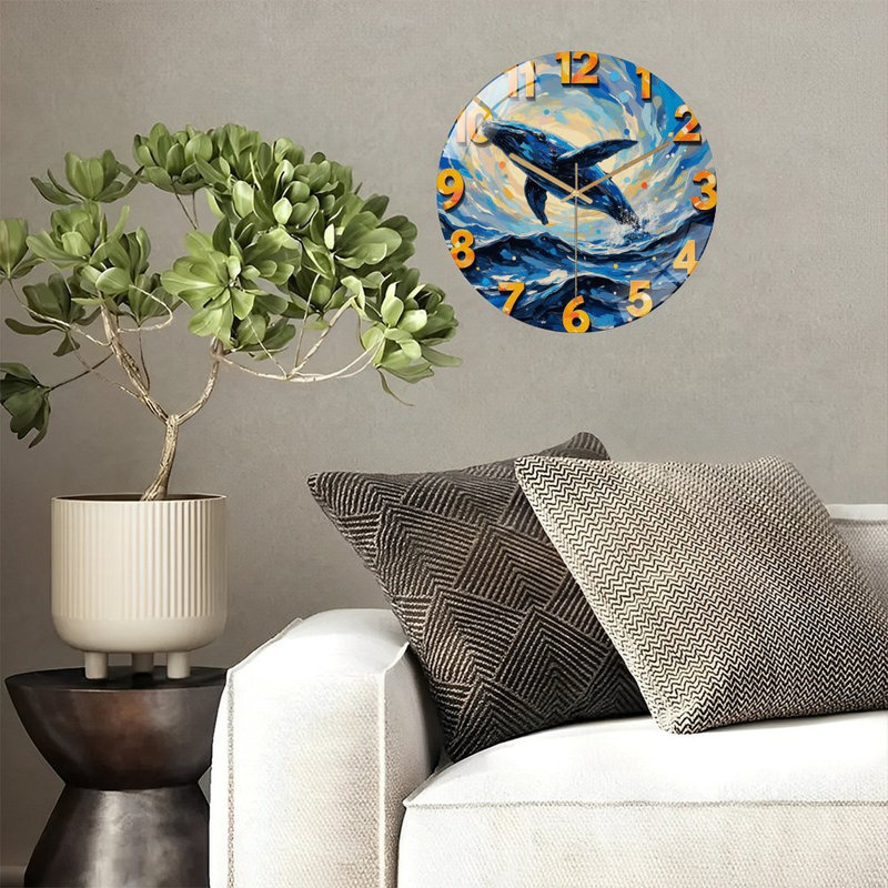 Horloge murale 12 po