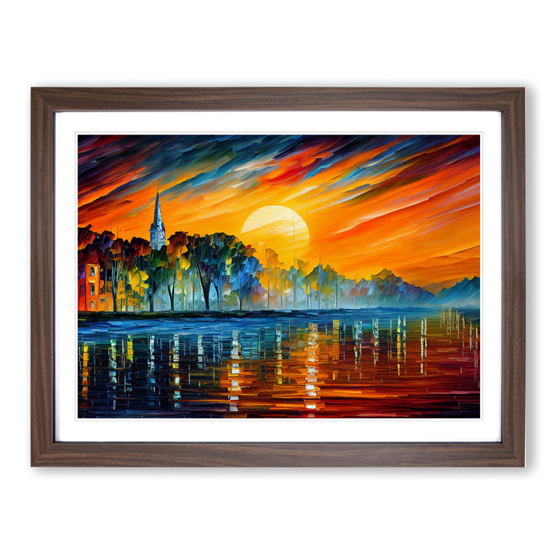 Glowing Sunrise Vol.3 - Framed Print