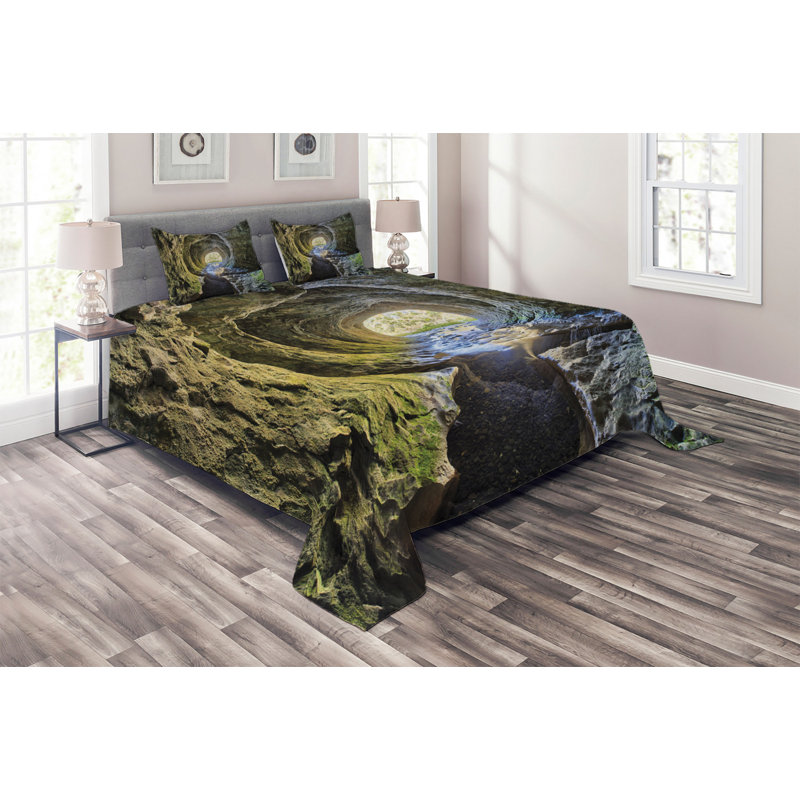 Modern & Contemporary Polyester Coverlet