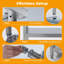 Kitchen Island with Stainless Steel Top-1454303614
