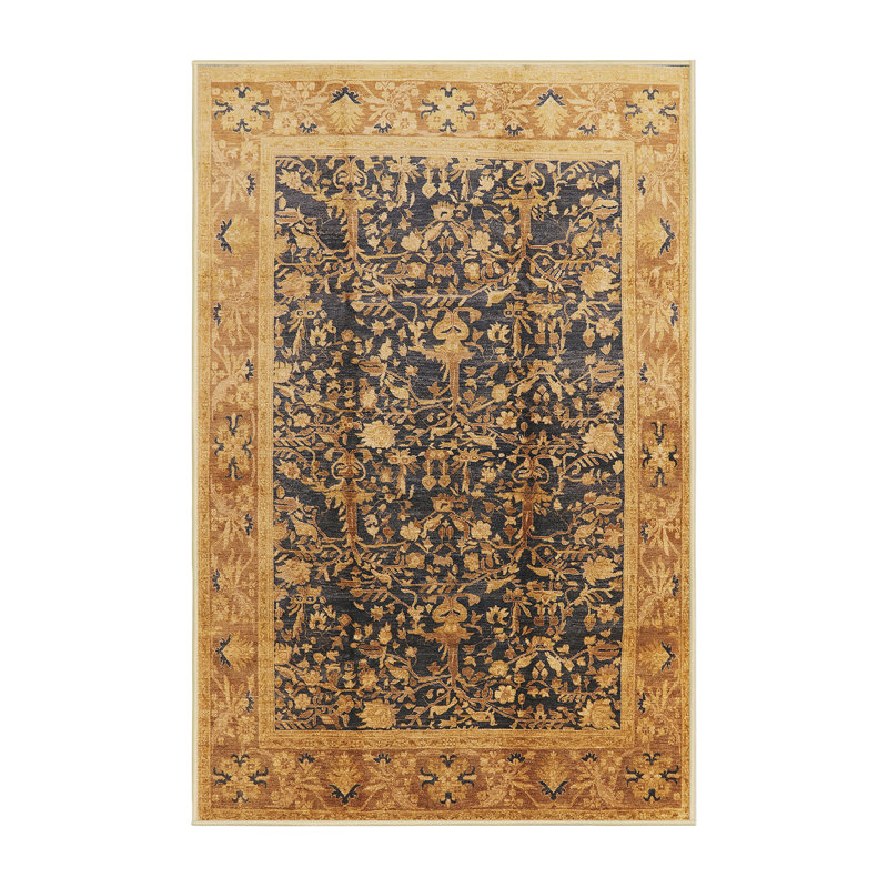 Tapis oriental brun / noir Epsilon, Rectangle 5 pi x 8 pi