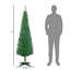 Slim Artificial Christmas Tree