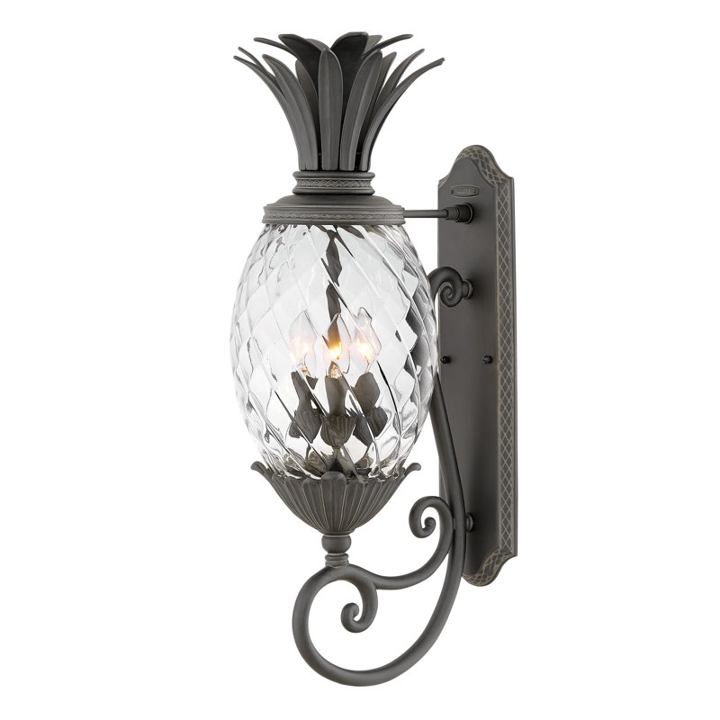 Plantation 3-Light Outdoor Wall Lantern
