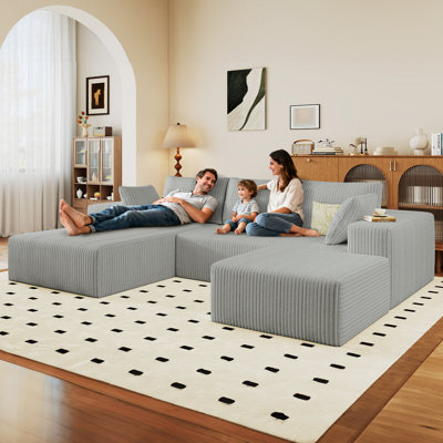 Canapé modulaire Boneless 96 po Cloud Couch