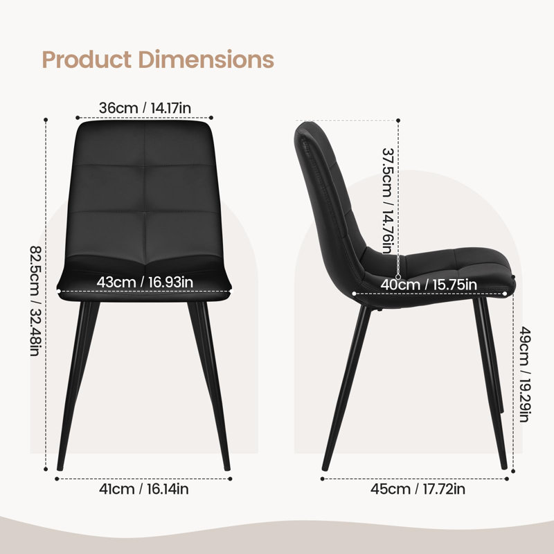 4 - Person Extendable Dining Set, Black, Grey