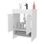 Meuble-lavabo de salle de bain avec rangement ouvert-849613041