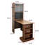 Bureau pliant avec rangement, bureau d'ordinateur pliable peu encombrant pour les petits espaces, table d'écriture