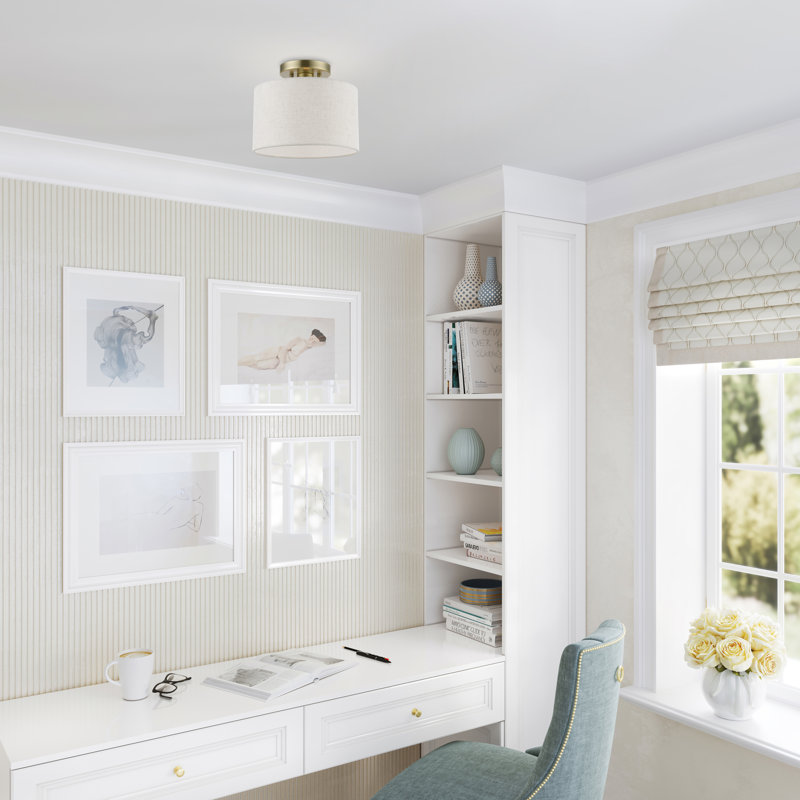 Dikla 1-Light 10" Semi Flush Mount
