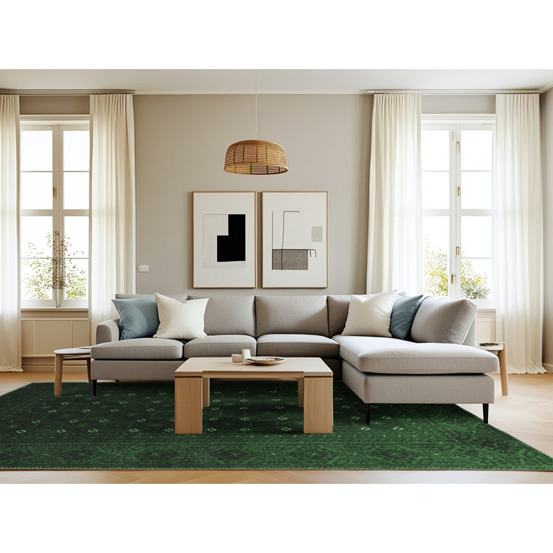 Jarelly Performance Oriental Indoor Rug, Rectangle 8' x 10'